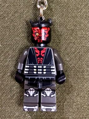 LEGO STAR WARS "Darth Maul Key Chain" 854188 UNUSED with attached tag
